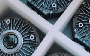 Motors in a crate